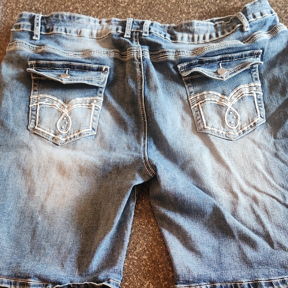 Flamingals Stylish Blue Denim Shorts